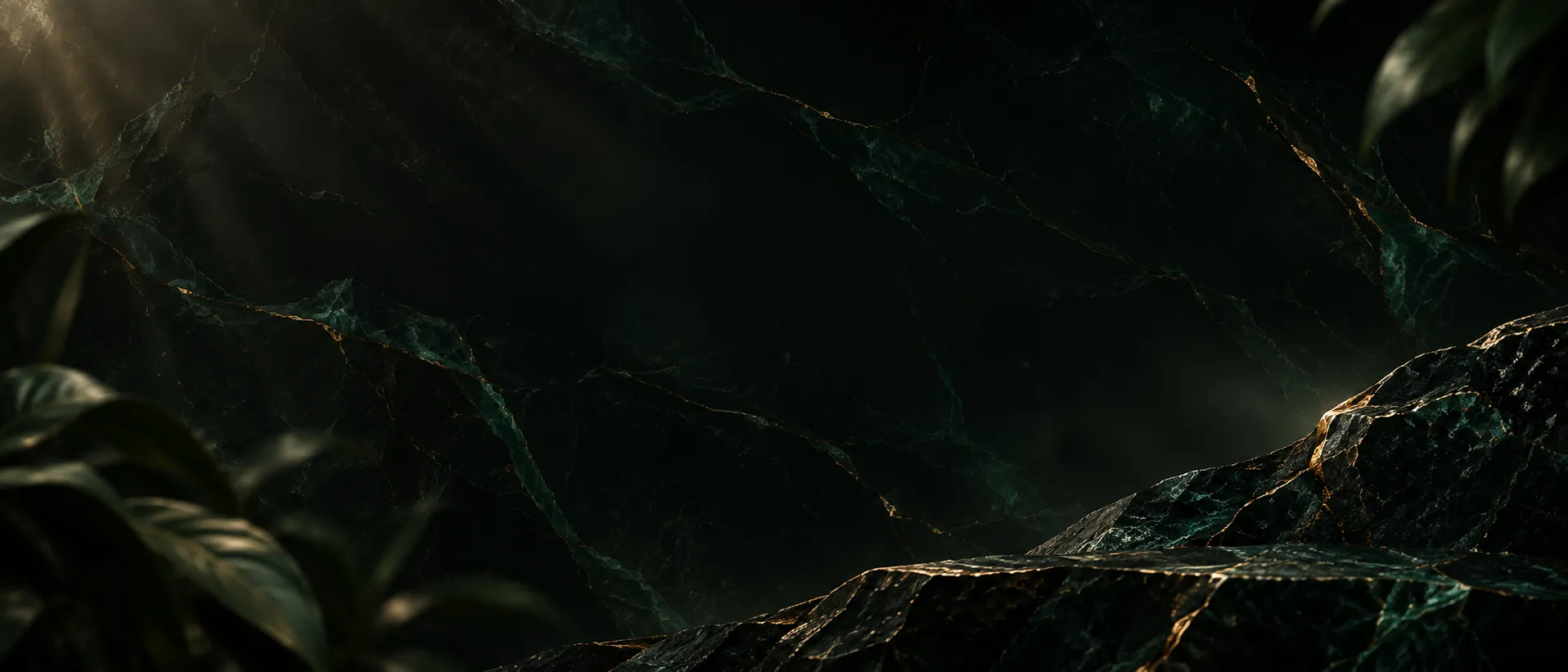 Dark marble texture